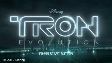 Disney TRON - Evolution (EU) screen shot title